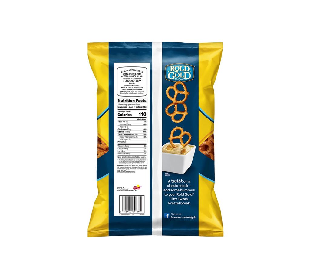 Rold Gold Tiny Twists Pretzels - Hình ảnh 2
