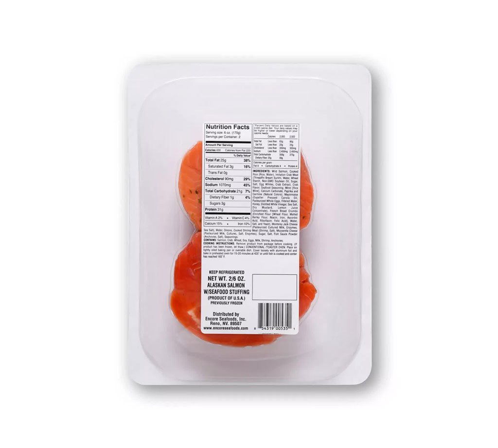Encore Seafoods Stuffed Alaskan Salmon - Hình ảnh 2
